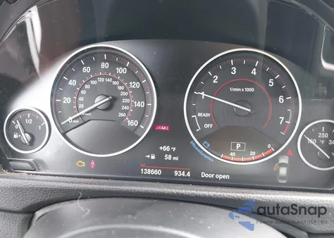 2016 BMW 340I из США, поврежденный, VIN WBA8B3G54GNT62388